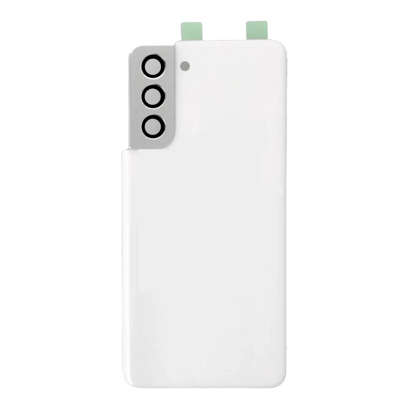 Samsung Galaxy S21 5g Battery Back Cover With Camera Lens White Pfsms21 09