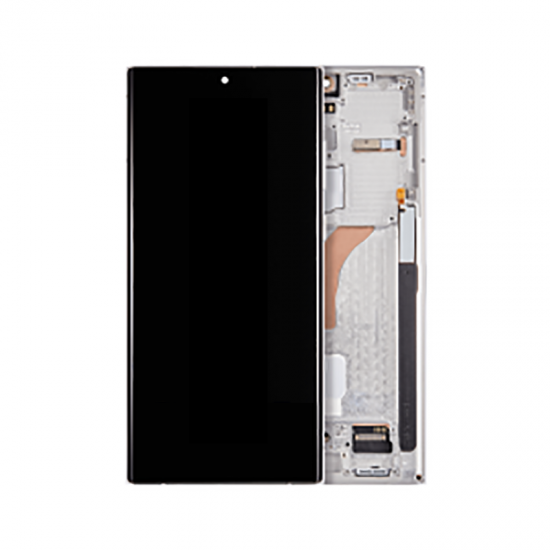 For Samsung Galaxy S22 Ultra OLED Screen Refurbished with Frame Europen Version