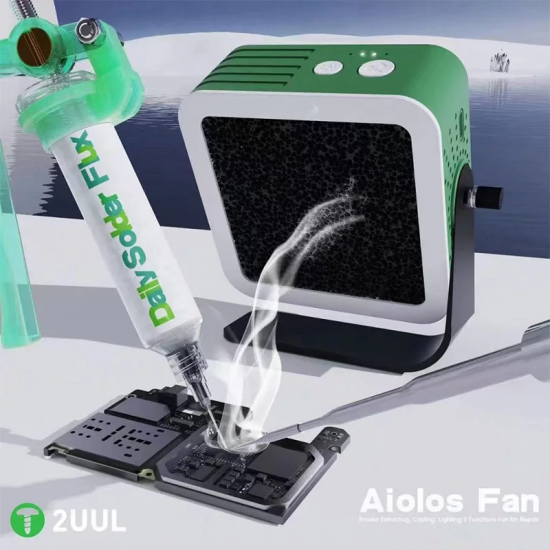 2UUL Aiolos Smoke Extracting Fan with Lighting Function