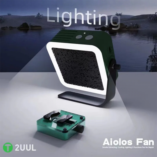 2UUL Aiolos Smoke Extracting Fan with Lighting Function