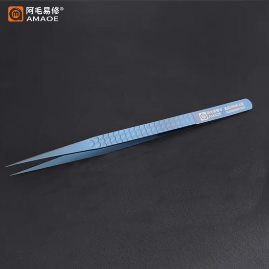 Amaoe Loong-A Curved Alloy Straight Tweezer for Mobile Phone Repair