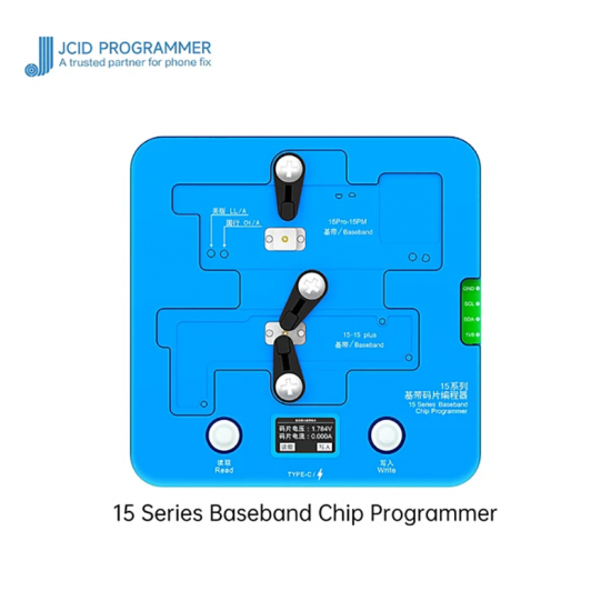 JJCID for iPhone 15 SeriesLogic Baseband EEPROM Chip Non-removal