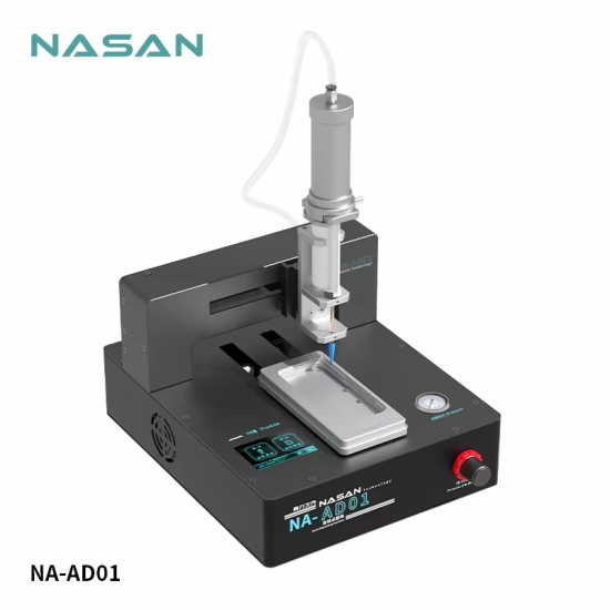 NASAN Automatic Glue Dispenser 10:1 AB Glue Dispensing Machine for iPhone Frame LCD Screen Repair