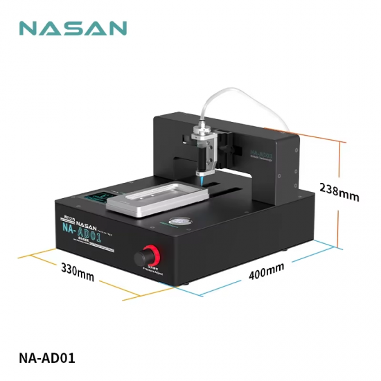 NASAN Automatic Glue Dispenser 10:1 AB Glue Dispensing Machine for iPhone Frame LCD Screen Repair