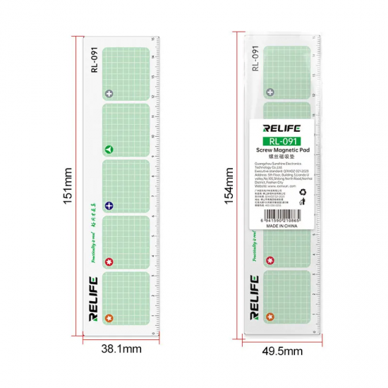 RELIFE RL-091 Strong Magnetic Screws Storage Pad