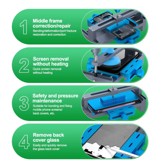 RELIFE RL-601P Max Middle Frame Corrector Fixture for Mobile Phone Repair