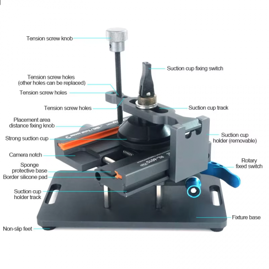 Relife RL-601S Plus Rear Glass Removal