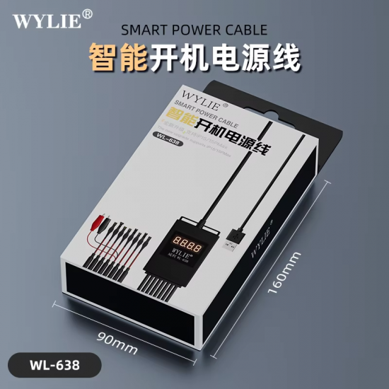 WYLIE WL-638 Power on Line For Phone 6-15 Pro Max and Android Phone Accurate Tool