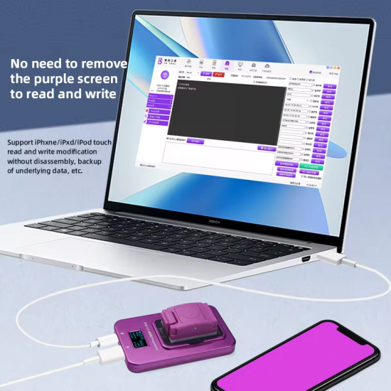 LuBan PCIE 4.0 BGA110/315/70 PCIE NAND Programmer for iPhone and iPad NAND Capacity Expansion and SYSCFG Data Revision