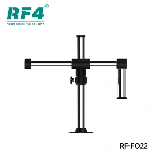 RF4 RF-FO22 360° Rotation Adjustable Universal Double Arm Microscope Bracket