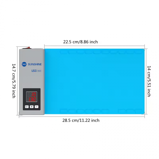 SUNSHINE LS3 Mini LCD Screen Remover - Portable, Intelligent Temp Control