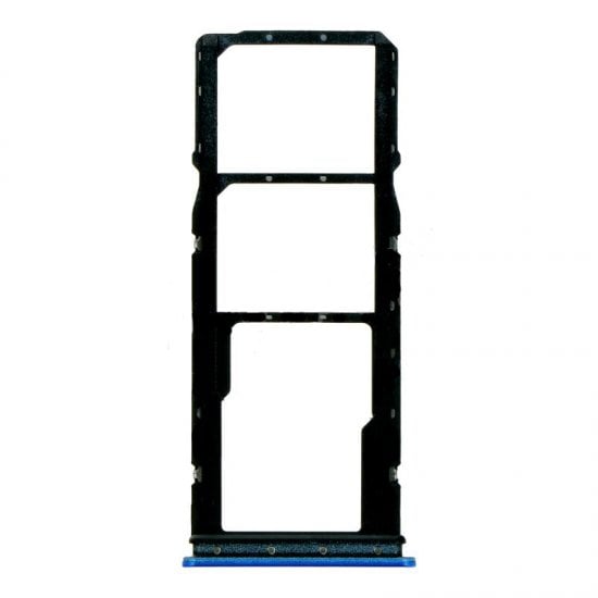 For Xiaomi Redmi 9C SIM Card Tray Blue