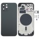 For iPhone 12 Pro Back Housing Cover with Side Keys