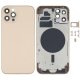 For iPhone 12 Pro Back Housing Cover with Side Keys