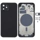 For iPhone 12 Back Housing Cover With Side Keys