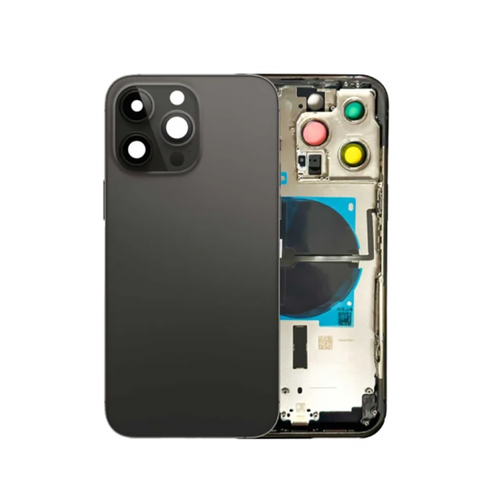 For iPhone 14 Pro Max Back Housing Components Pre-Installed 