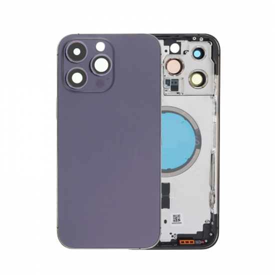 For iPhone 14 Pro Max Back Housing with Side Keys