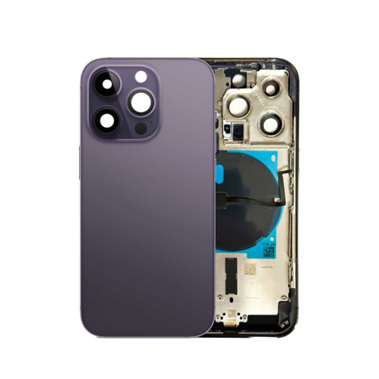 For iPhone 14 Pro Back Housing with Components Pre-Installed