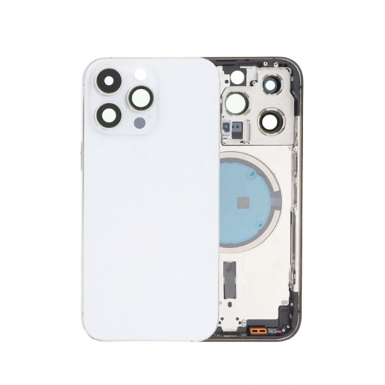 For iPhone 14 Pro Back Housing with Side Keys